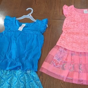 7/8 girls skirt sets nwt
